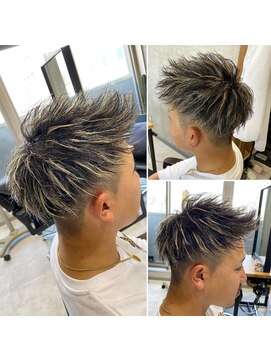 クリーム 大宮(CREAM) メンズコントラストハイライト