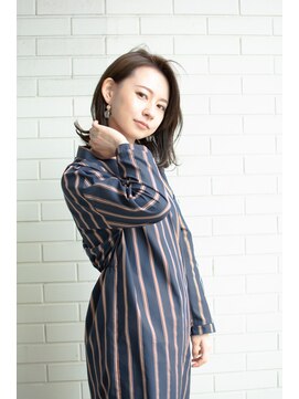 ノイン(noine) ダークトーンヘアのあか抜けコーデ！！