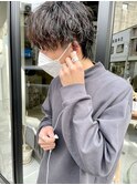 メンズパーマ ツイストスパイラル マッシュ 担当城倉
