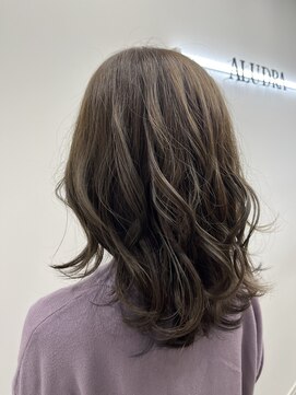 アルドラ(ALUDRA) グレーアッシュカラー