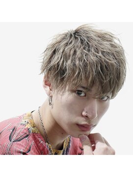 ゴールドシブヤ(GOALD SHIBUYA) 刈り上げハイトーンマッシュ【エアリーマッシュ】