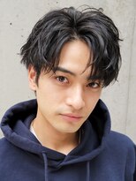 フィフス 原宿(fifth)&nbsp;無造作ツイストスパイラルパーマツーブロックマッシュコンマヘア