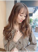 ゆるふわウェーブ×メルティ―ベージュイルミナカラー