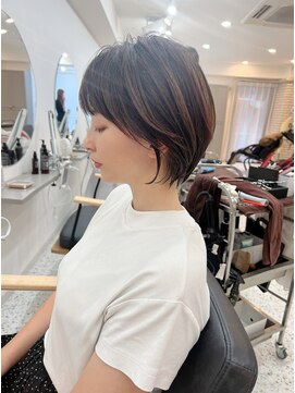 メモリーズ 水天宮前店(Memories) 骨格診断、小顔ショートボブ、水天宮前