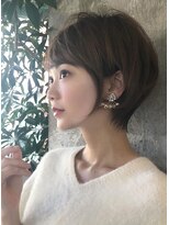 ロビー 表参道(ROBBY)&nbsp;ショートボブ/前下がり/前髪あり/30代・40代/小顔