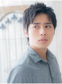 アッシュブラックで好感度UP！シンプル似合わせカットE新所沢
