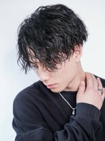 メンズヘアセンス 渋谷(MEN'S HAIR SENSE) 【SENSE original】センターパート×ツイストスパイラル[渋谷] 