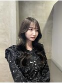 韓国ウェーブヘア