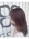 ツヤ感!ピンクむらさきカラー!