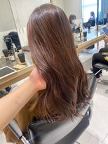 ガリカ 横浜(Gallica) 【mirei】艶髪ベージュブラウン/大人ゆるふわフェミニンロング