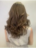 ベージュロング_ショコラアッシュヘルシースタイル_307