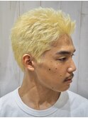 メンズワイルドアップバングスパイキーショート/バーバー