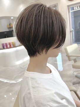 ザシー おおたかの森(The C) 30代40代50代◎丸みショート×グレージュ