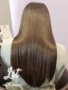 リットヘアーワークス(Lit Hairworks)の写真/最高級☆LA発〈ケラコラトリートメント〉 髪質改善♪