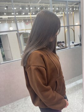 ロンド レア 天神大名店(Lond Le’a) 天神大名ダブルカラーケアブリーチダークグレージュ