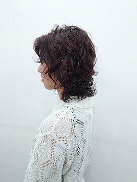 アーシェ 横浜店(A'SHE) クセを活かしたパーマ