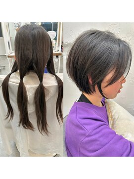 ロミー 本厚木(ROMMY.) ヘアドネーション/大人可愛いイメチェンショート　ROMMY.本厚木