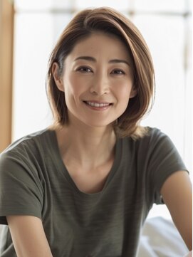 アルトリスト(Altruist Aging×HAIR&SPA) 〇暗めカラーグランマッシュフェイスフレーミングデザインカラー