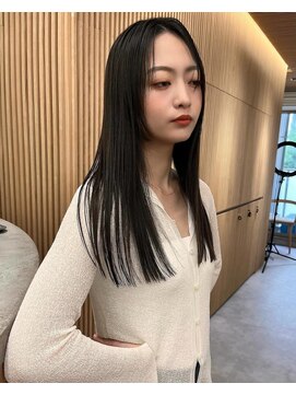 ロンドプロフィール 浦和(Lond profil) 中川　前髪カット顔まわり似合わせ外ハネくびれミディ