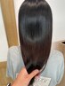 クセ広がりが気になる方おすすめカット+髪質改善ストレート ￥11700