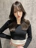 カット+カラー+ケラスターゼカクテルトリートメント　￥14,850→￥9,600