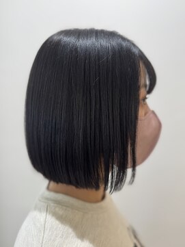 キアーロ ワンレンボブ