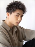 スーツ.短髪.ツーブロック.束感.2way　mizuno