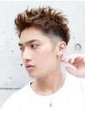 刈り上げスパイキーショート/アップバング