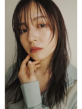 ウォーター 表参道(WATER) シースルー前髪　ウルフカット　ロングヘア　［表参道.南青山]