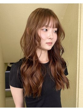 ローレン(LOREN) くびれヘア/アプリコットオレンジ/ハイライトカラー/栄/名古屋