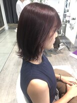 ニューヨークニューヨーク 大久保店(NYNY)&nbsp;マッシュウルフでチェリーピンク