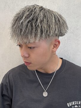 ルースト 西院店(ROOST) パイルツイスト×ホワイトハイライト