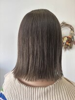 ジェムヘアスタジオ 湘南平塚南口店(Gem Hair Studio)&nbsp;透明感グレージュの大人ナチュラル【Gem 神原】