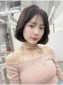 透明感カラー 韓国ボブ タンバルモリ 結べるボブ【肥田亜沙美】