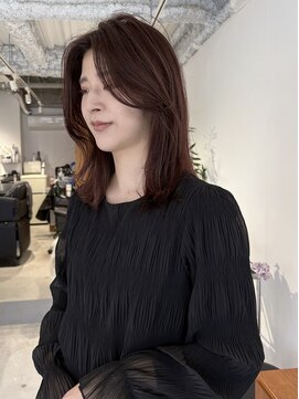 ロヌ(RONU) バイオレットカラー・ミディアムレイヤー