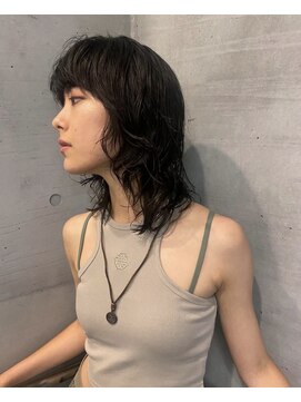 ミディアムパーマ