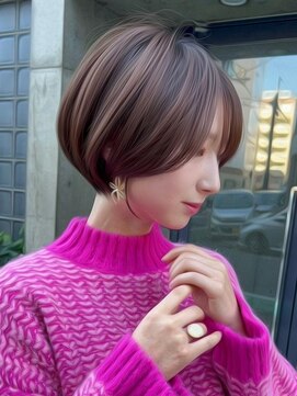 エル バイ ロンド 関(elle by Lond) ショート/ボブ/顔周り/３０代/４０代/５０代/