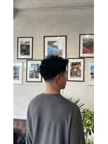 サンドゲート(SANDGATE)&nbsp;仏陀パーマ×テーパーフェード