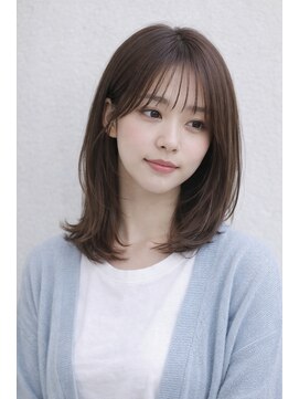 ワゴンバイアフロート(Wagon by afloat) ミディアム20代30代ストレートレイヤー前髪なし前髪あり池袋