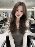 髪質改善/韓国ヘア/グレージュ/レイヤー/ワンホン/天神/大名