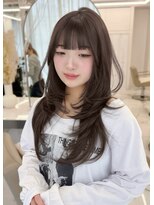 キティー(kiti) ハッシュカット×くすみベージュ