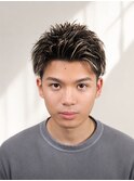 アップバングスタイル