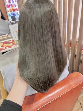 ヘアメイク アンフィ(amphi) 暗髪透明感ベージュ..~*＊.