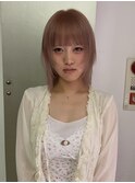 ダークパープル/ナチュラスショート/ミルクブラウン/夏/柳津笠松