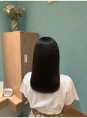 色落ちまで楽しめる暖色カラー