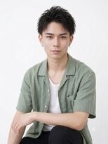 ウィールール 栄町店(WE RULE)&nbsp;無造作マッシュセンターパートメンズショートメンズパーマ