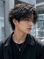 アイトーキョー 名古屋栄(AI TOKYO)&nbsp;ニュアンスパーマ/フェザーパーマ/センターパート/名古屋/栄