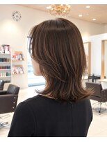 ネイヴスヘアー 香椎照葉店(Neivs Hair)&nbsp;外はねミディアムレイヤー