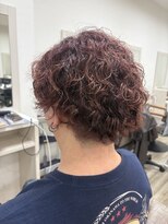 エルゴ 川崎西口(ergo)&nbsp;ピンクカラーのスパイラルパーマ