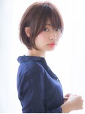 【aRietta】大人気ナチュラルモーブカラー大人ショートボブ